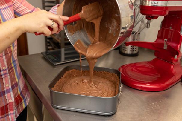 Čokoládový cheesecake (fotorecept) - obrázok 7