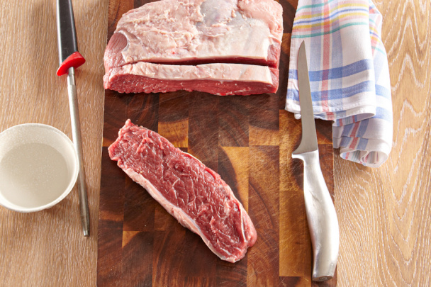 Šťavnatý steak z hovädzej roštenky (fotorecept) - obrázok 2