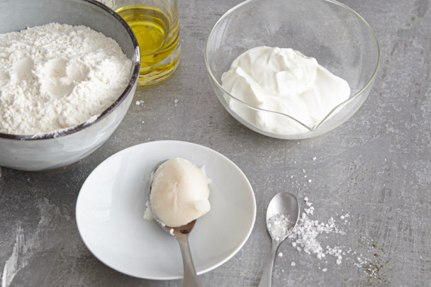 Domáce chlebové placky (fotorecept) - obrázok 1