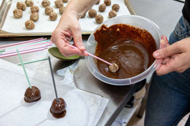 Mandľové cake pops (fotorecept) - obrázok 7