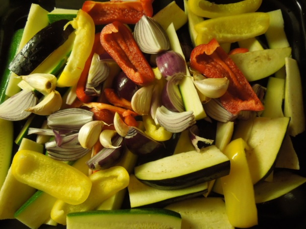 Grilovaná zelenina - obrázok 1