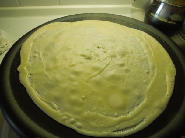 Palacinky s banánom a Nutellou - obrázok 2