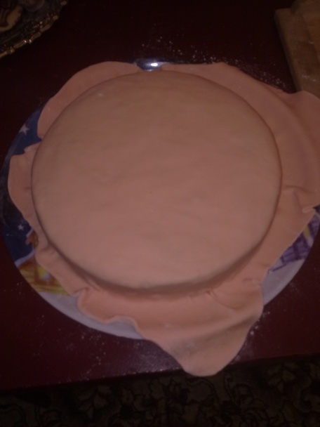 Novoročná torta s orieškovou plnkou - obrázok 2