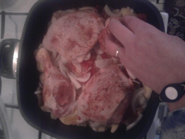 Kuracie mäso netradične... v jednom hrnci (fotorecept) - obrázok 3