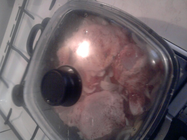 Kuracie mäso netradične... v jednom hrnci (fotorecept) - obrázok 4