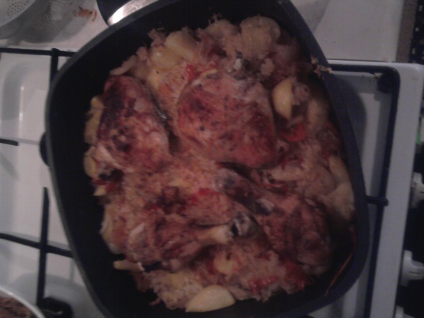 Kuracie mäso netradične... v jednom hrnci (fotorecept) - obrázok 5