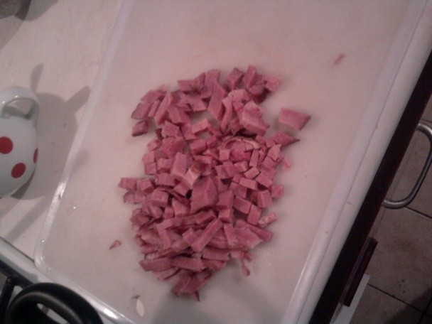 Tarhoňa so zeleninou a udeným (fotorecept) - obrázok 3