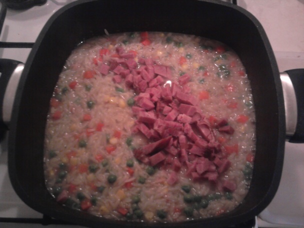 Tarhoňa so zeleninou a udeným (fotorecept) - obrázok 4