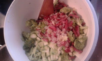 Zapečená brokolica... v pekárničke na chlieb (fotorecept) - obrázok 5