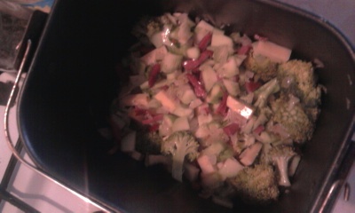 Zapečená brokolica... v pekárničke na chlieb (fotorecept) - obrázok 6