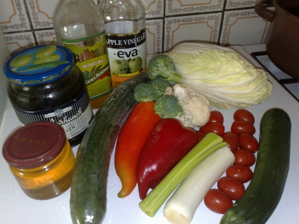 Šalát z čínskej kapusty (fotorecept) - obrázok 1