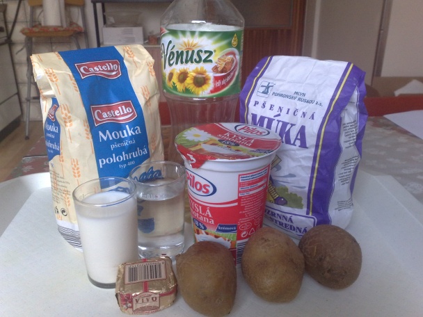 Slaný smotanový koláč (fotorecept) - obrázok 1