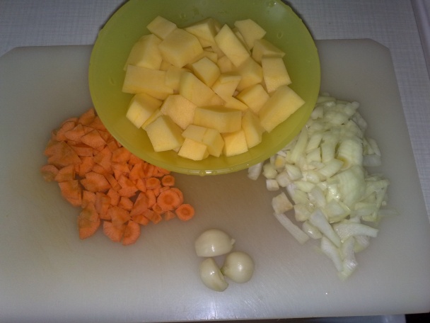 Polievka s krupičkovými haluškami (fotorecept) - obrázok 1