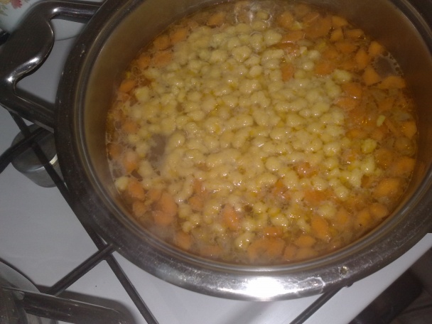 Polievka s krupičkovými haluškami (fotorecept) - obrázok 6