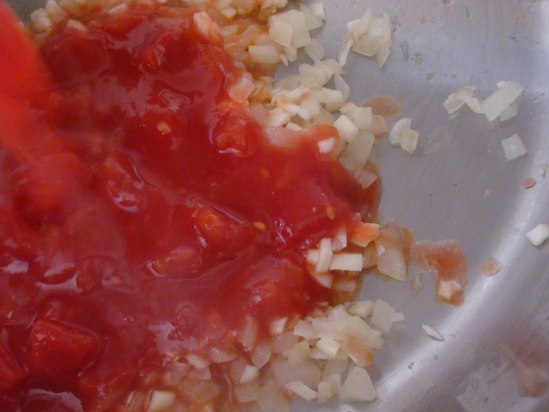 Biely vodopád pod kuracími nočkami na paradajkovej omáčke (fotorecept) - obrázok 3