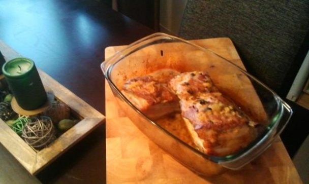 Pečený bravčový bôčik s červenou kapustou (fotorecept) - obrázok 6