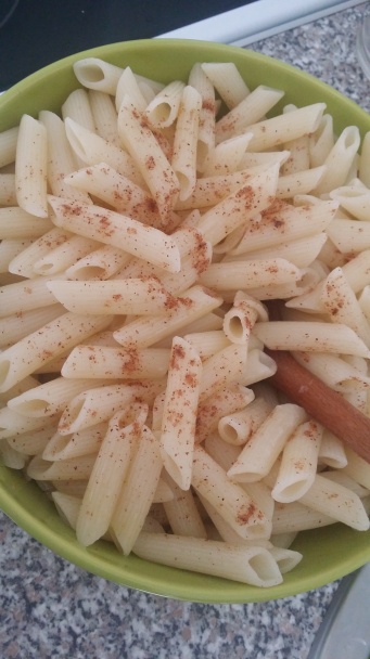 Hubovo-syrová panvička s penne cestovinou (fotorecept) - obrázok 1