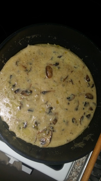 Hubovo-syrová panvička s penne cestovinou (fotorecept) - obrázok 4