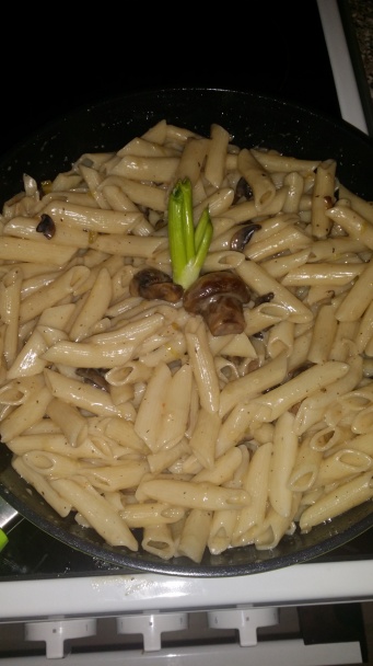Hubovo-syrová panvička s penne cestovinou (fotorecept) - obrázok 5