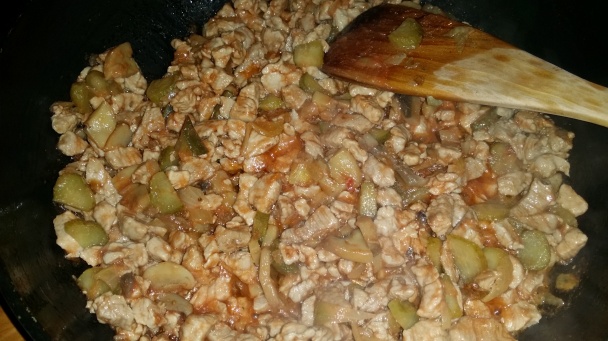 Zapekané hrianky s mäsom a syrom (fotorecept) - obrázok 2