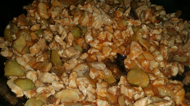 Zapekané hrianky s mäsom a syrom (fotorecept) - obrázok 3