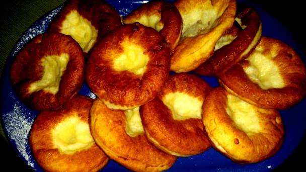 Domáce šišky s jahodovou penou - obrázok 4