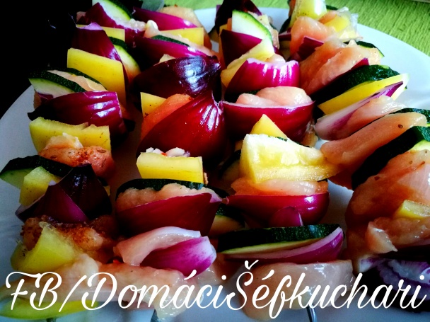 Grilované zeleninovo-kuracie ihly - obrázok 2