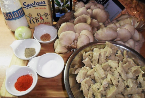 Hliva so seitanom (fotorecept) - obrázok 1