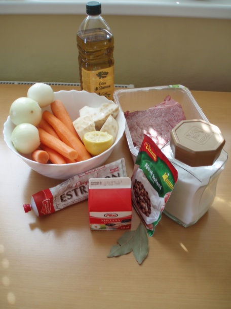 Hovädzie stehno na spôsob sviečkovej (fotorecept) - obrázok 1