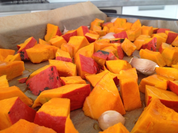 Tekvicové cestoviny s cesnakom (fotorecept) - obrázok 1