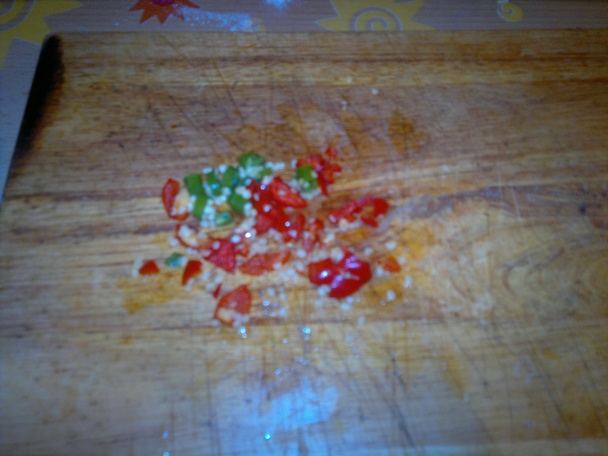 Bravčové s čili a medvedím cesnakom - obrázok 1