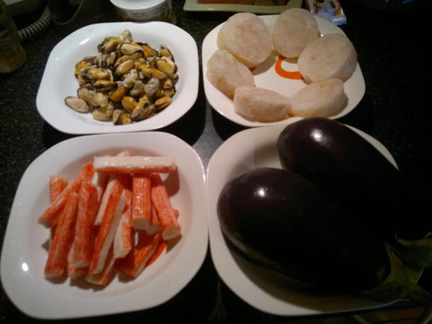 Morská ryba s baklažánom - obrázok 1