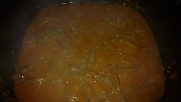 Fazuľový prívarok s hovädzinou - obrázok 3