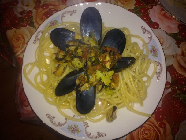 Dagnje (slávky) s makarónmi - obrázok 4