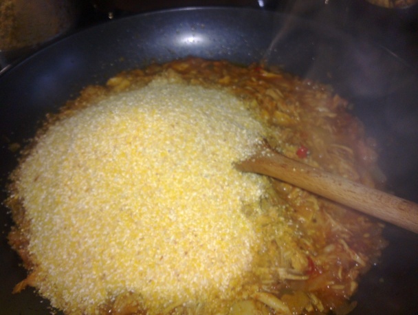 Kuracia čili polenta - obrázok 4