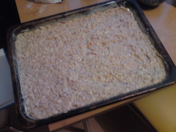 Hrnčekový jablkový koláč s orechami a škoricou (fotorecept) - obrázok 4