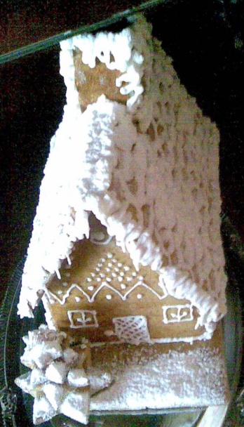 Medovníčky chalúpky a kostol fotorecept. - obrázok 1