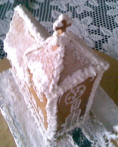 Medovníčky chalúpky a kostol fotorecept. - obrázok 2