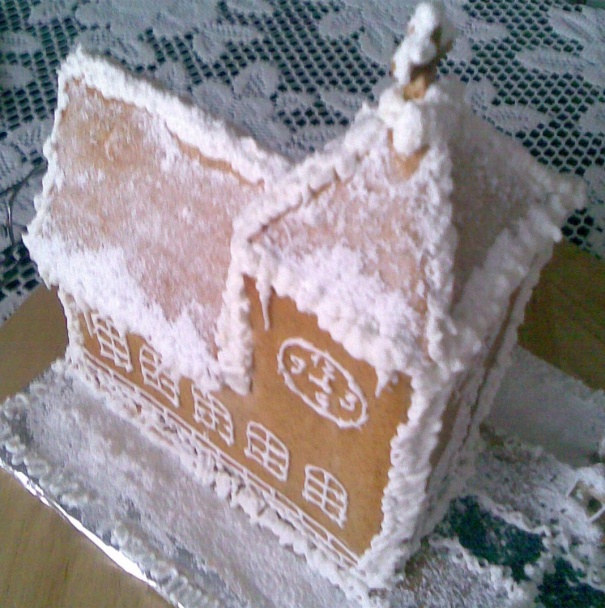 Medovníčky chalúpky a kostol fotorecept. - obrázok 3