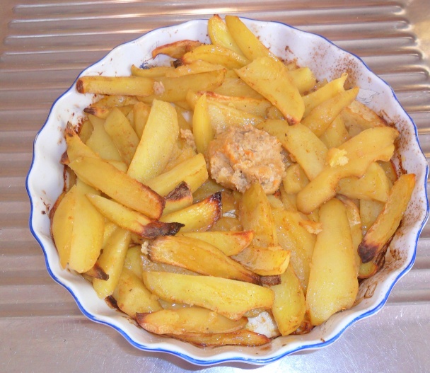 Pečené zemiaky z mletým mäsom - obrázok 5