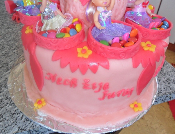 Torta pre vnučku k narodeninám (fotorecept) - obrázok 8