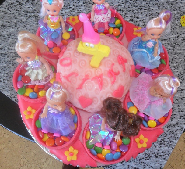 Torta pre vnučku k narodeninám (fotorecept) - obrázok 7