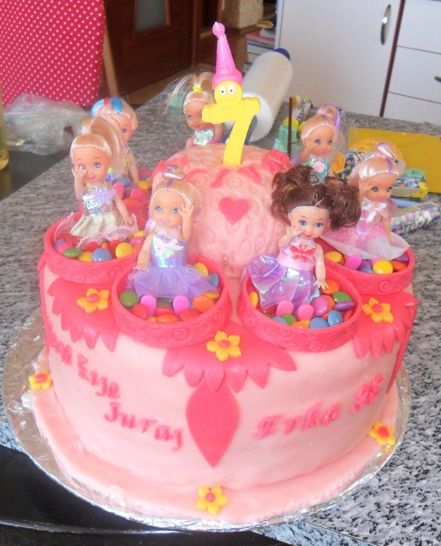 Torta pre vnučku k narodeninám (fotorecept) - obrázok 10