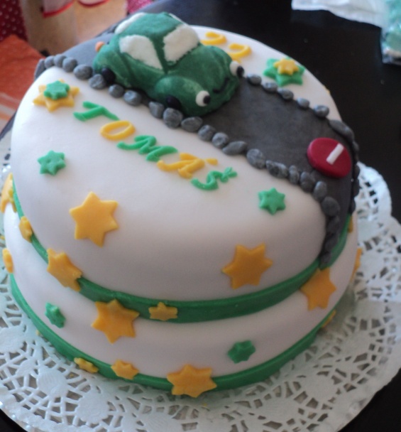 Torta pre vnučku k narodeninám (fotorecept) - obrázok 12