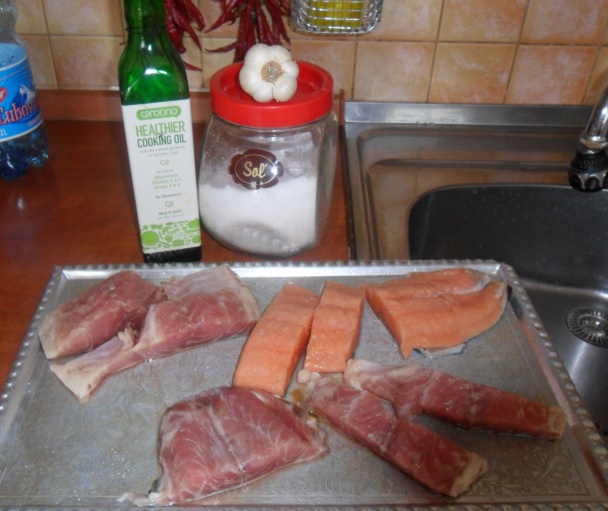 Údená a grilovaná ryba v jednom - fotorecept - obrázok 1