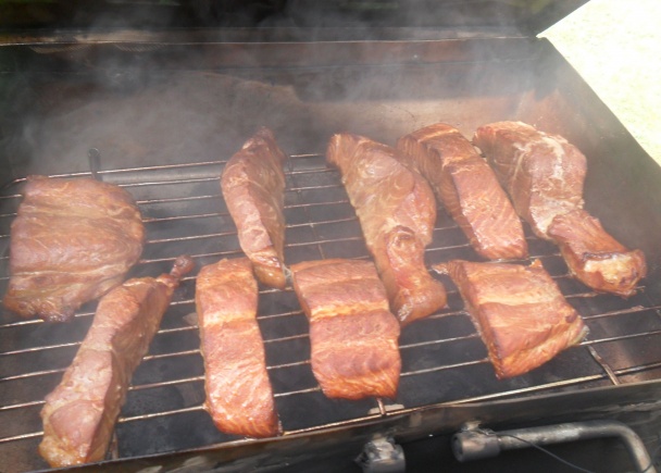 Údená a grilovaná ryba v jednom - fotorecept - obrázok 5