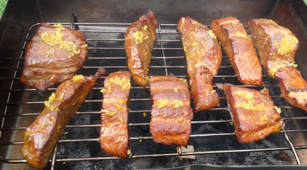 Údená a grilovaná ryba v jednom - fotorecept - obrázok 8