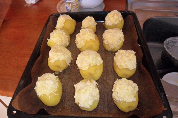 Pečené plnené zemiaky (fotorecept) - obrázok 4