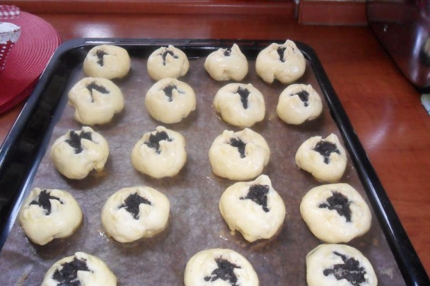 Makové kysnuté buchtičky (fotorecept) - obrázok 10