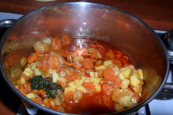 Moja obľúbená zeleninová polievka (fotorecept) - obrázok 4